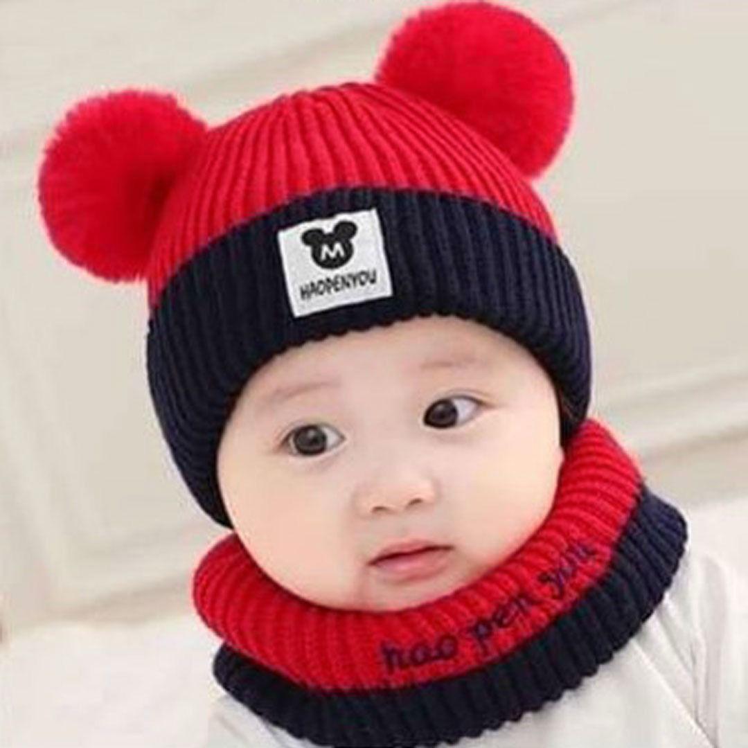 CASUAL KIDS WOOL CAP - 1 PC IN VIBRANT COLORS